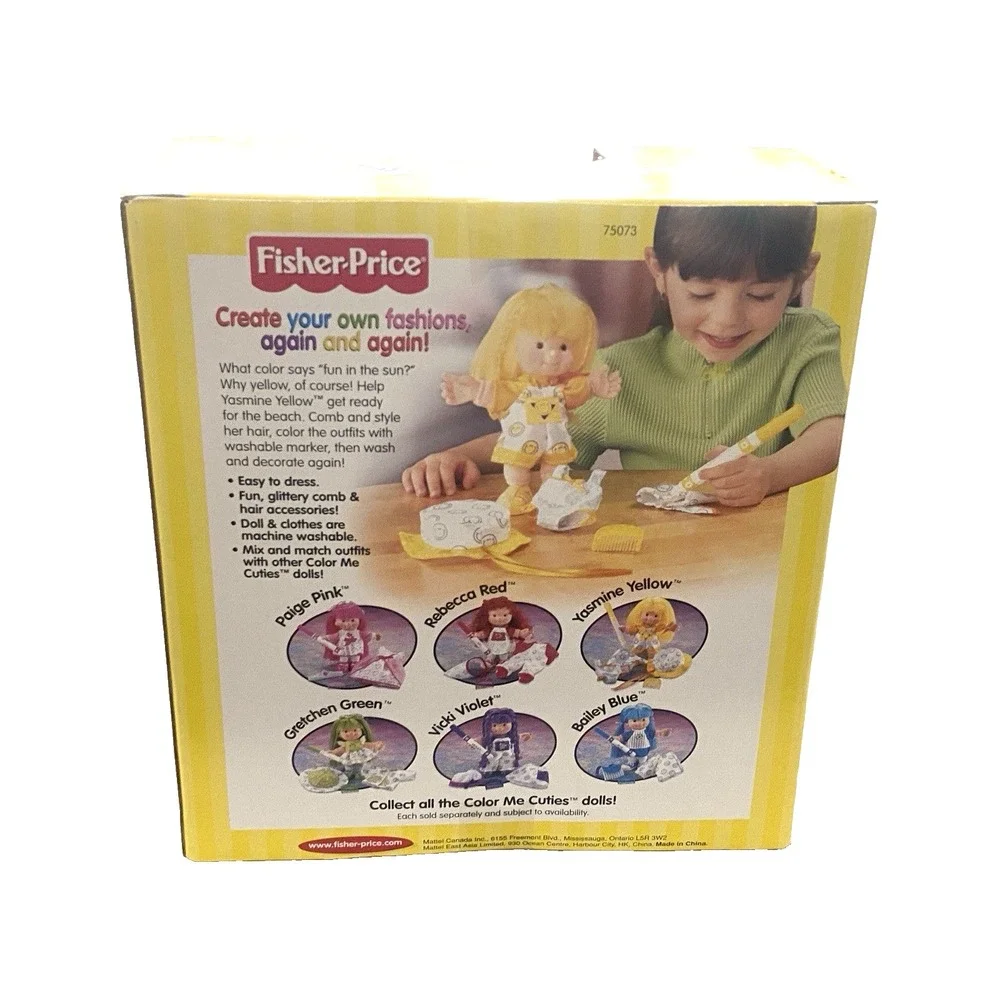 Fisher-Price vintage color